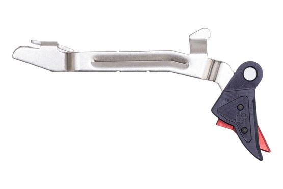 Cross Armory enhanced trigger for Gen 5 Glock handguns.